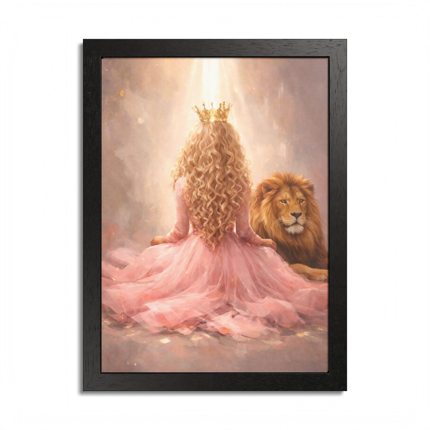 Guarded by the Lion of Judah - Wall Art