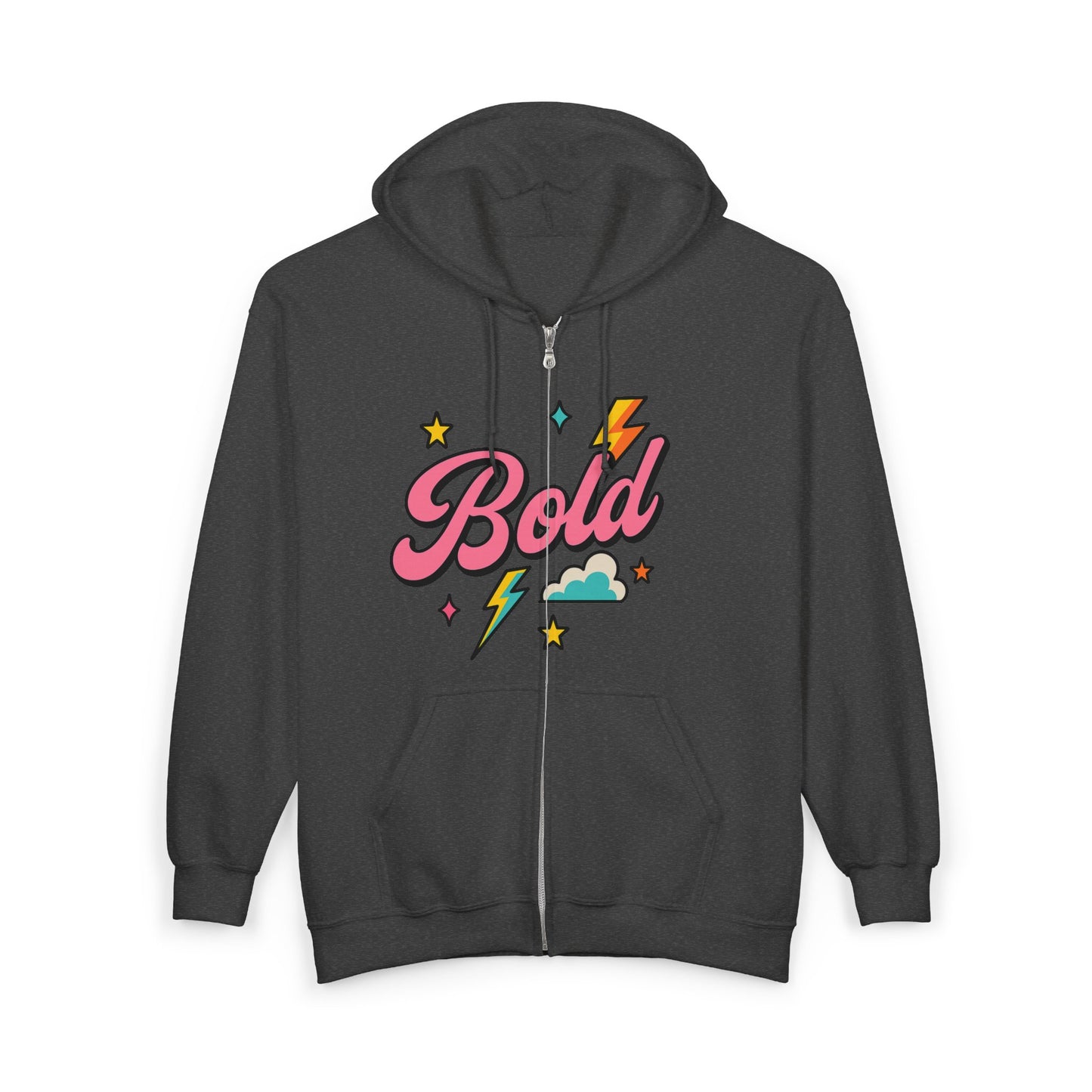 Bold - Christian  Zip-Up Hoodie