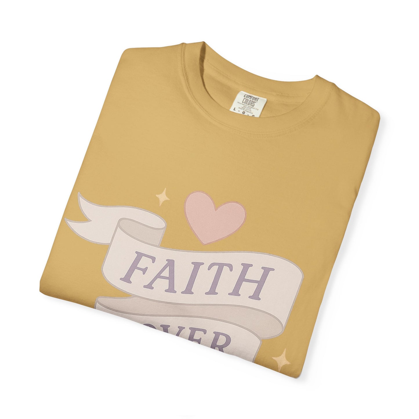 Faith Over Fear T-Shirt  Christian Tee