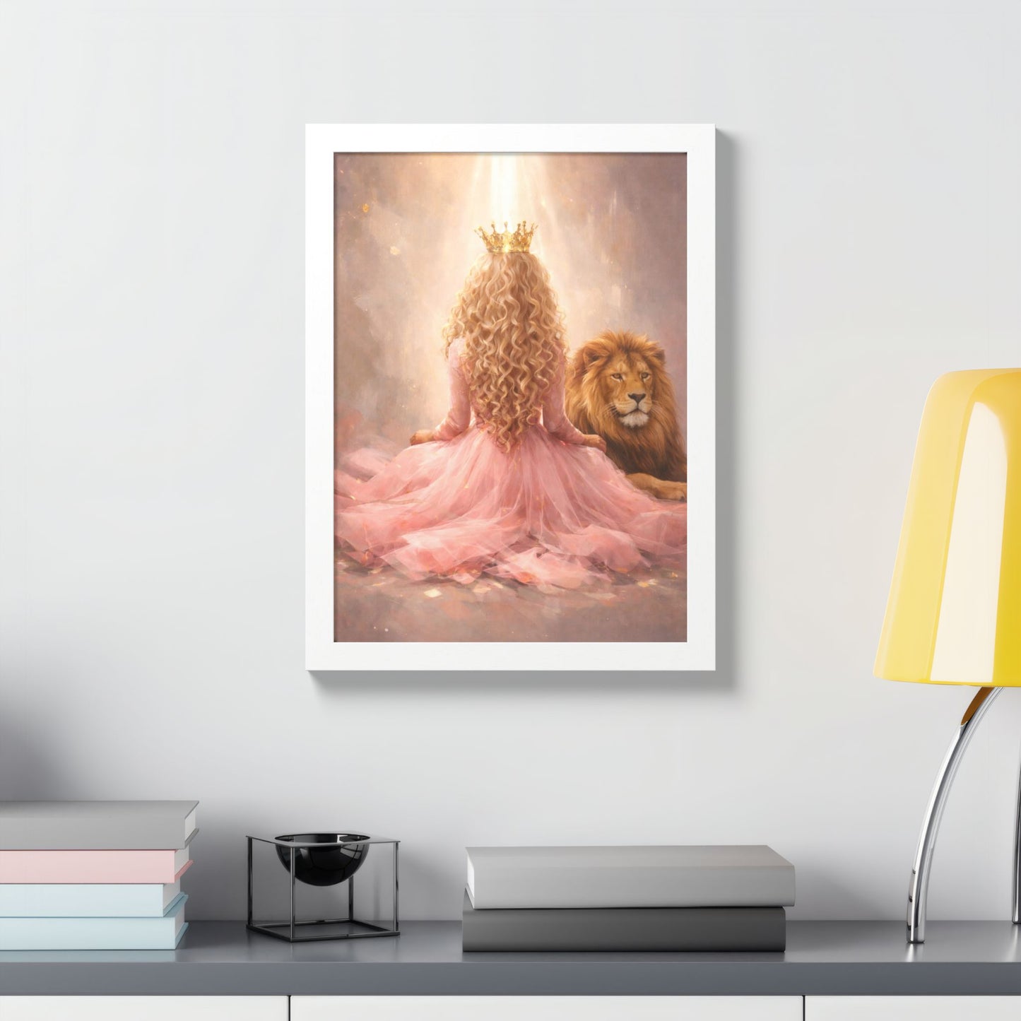 Guarded by the Lion of Judah - Wall Art