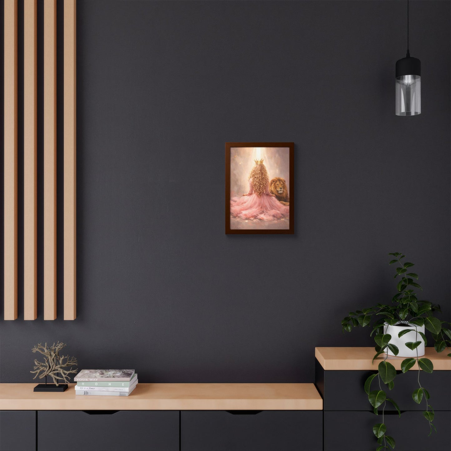 Guarded by the Lion of Judah - Wall Art