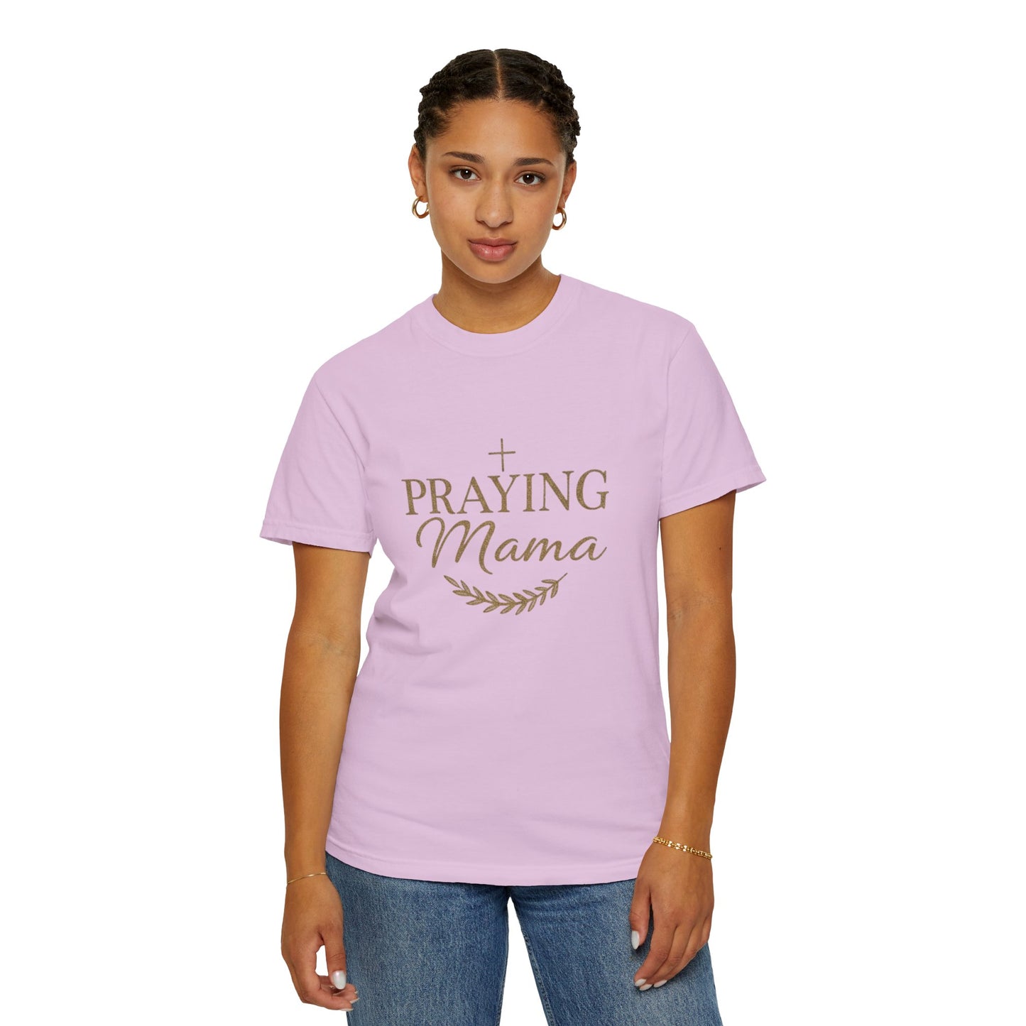 Praying Mama T-Shirt — Faith-Inspired Mom Shirt