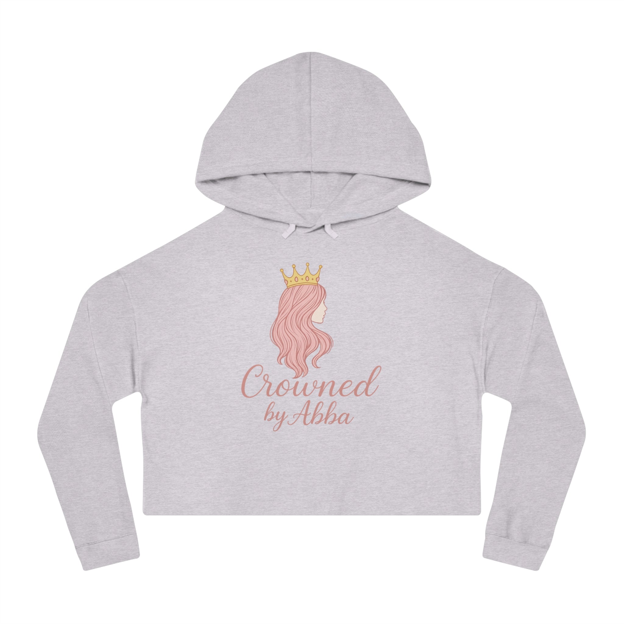Crowned By Abba Cropped Hoodie