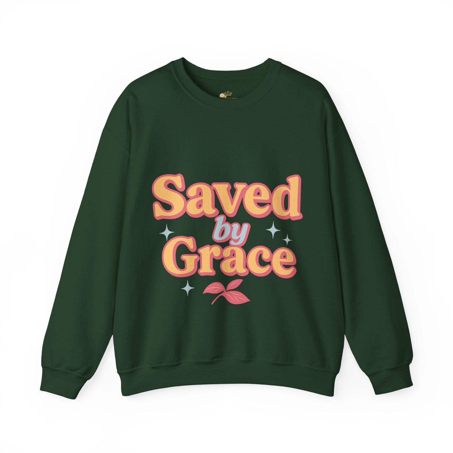Saved by Grace Heavy Blend™ Crewneck Sweatshirt