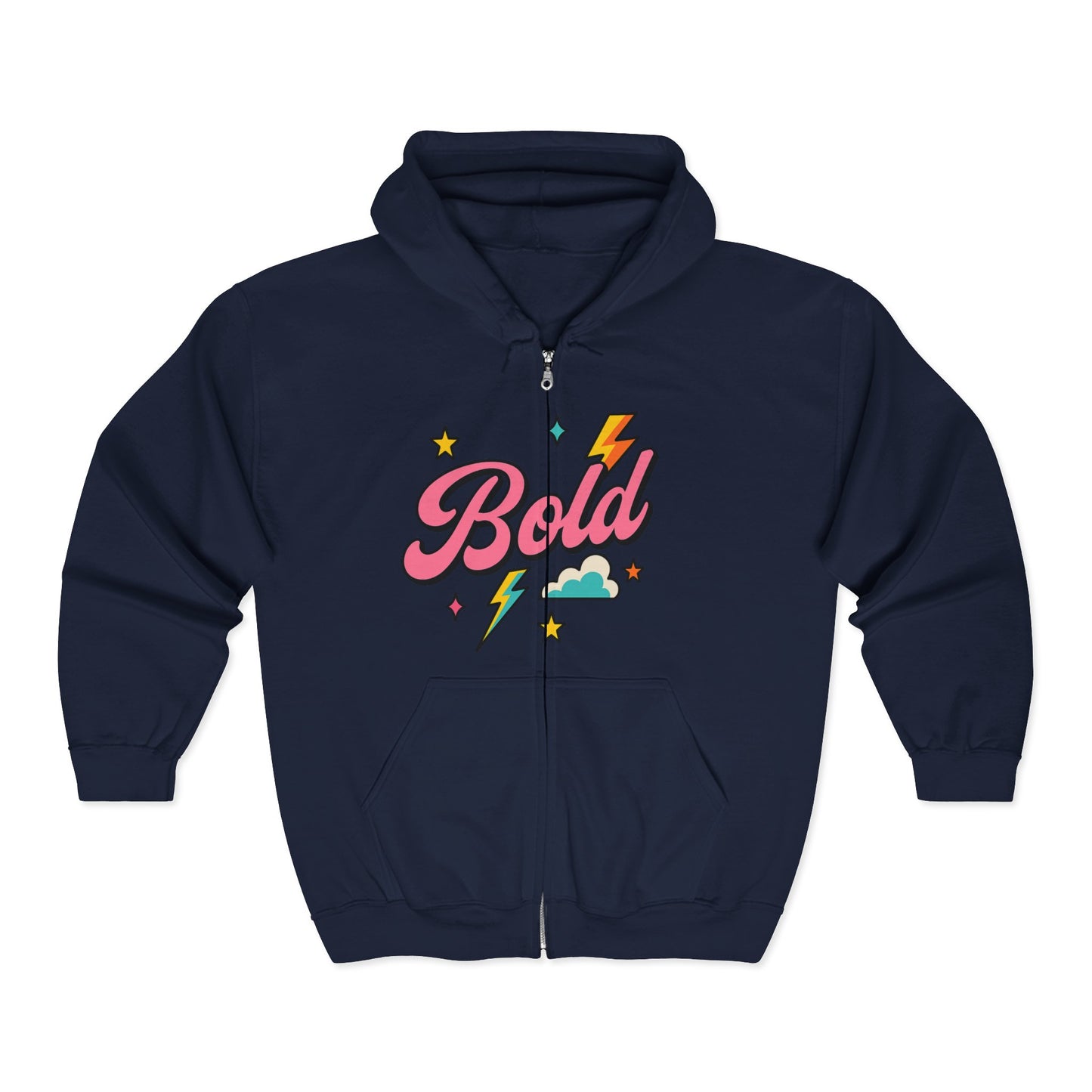 Bold - Christian  Zip-Up Hoodie