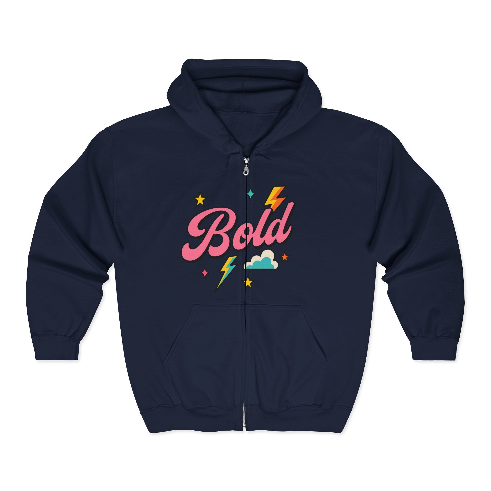Bold - Christian  Zip-Up Hoodie