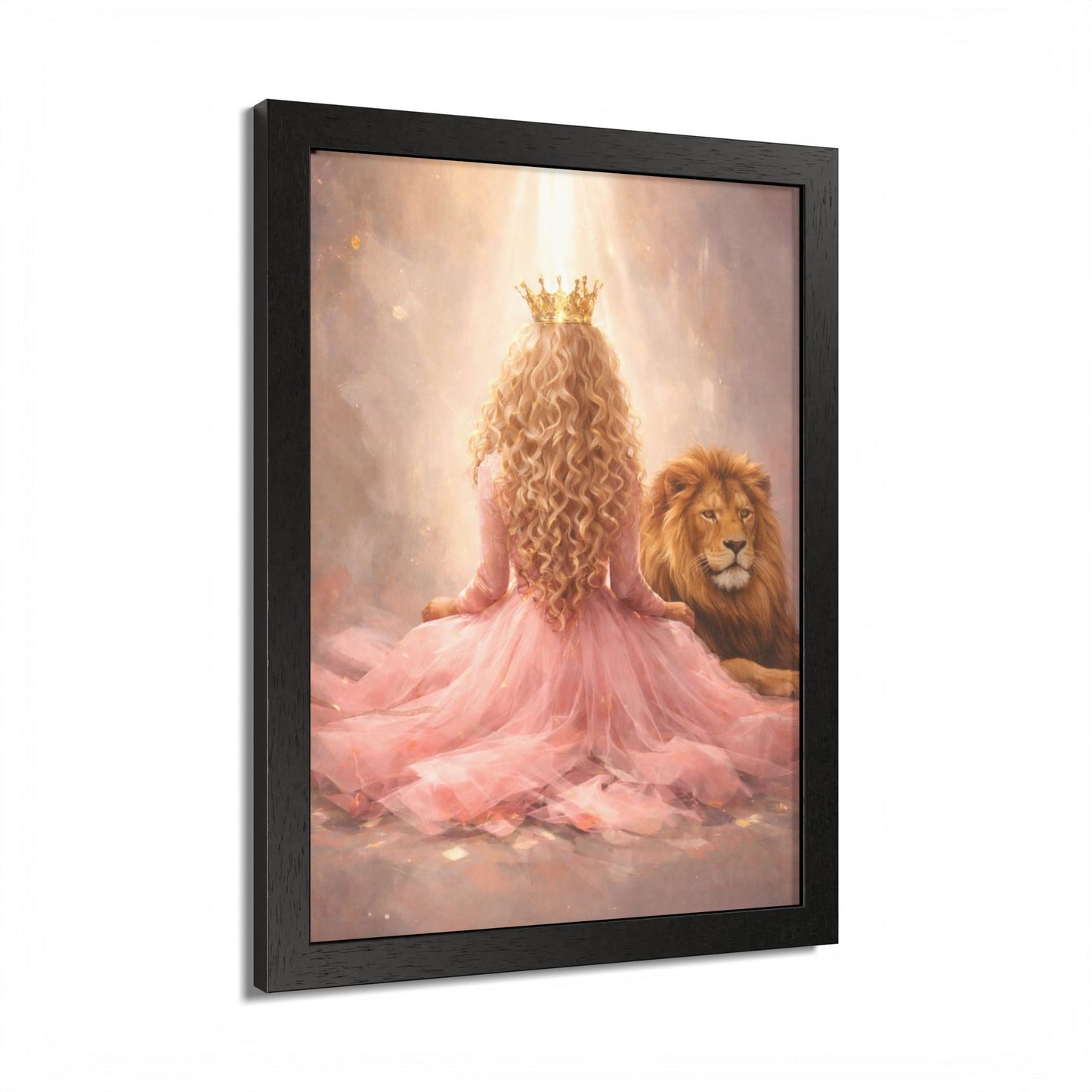 Guarded by the Lion of Judah - Wall Art