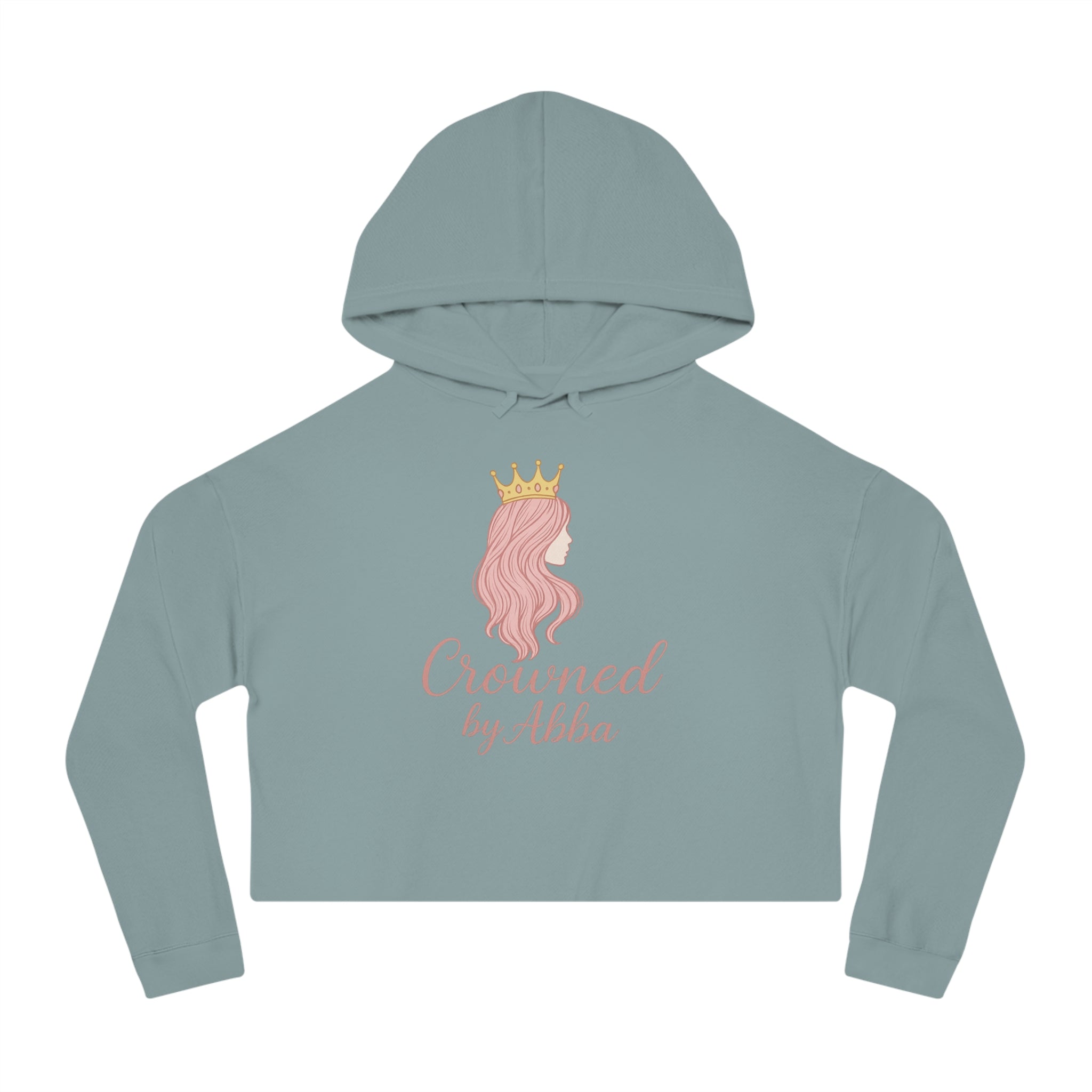 Crowned By Abba Cropped Hoodie