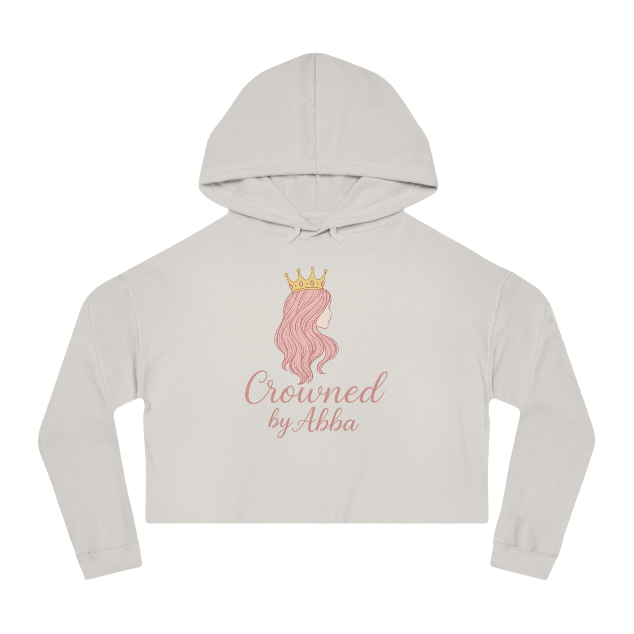 Crowned By Abba Cropped Hoodie