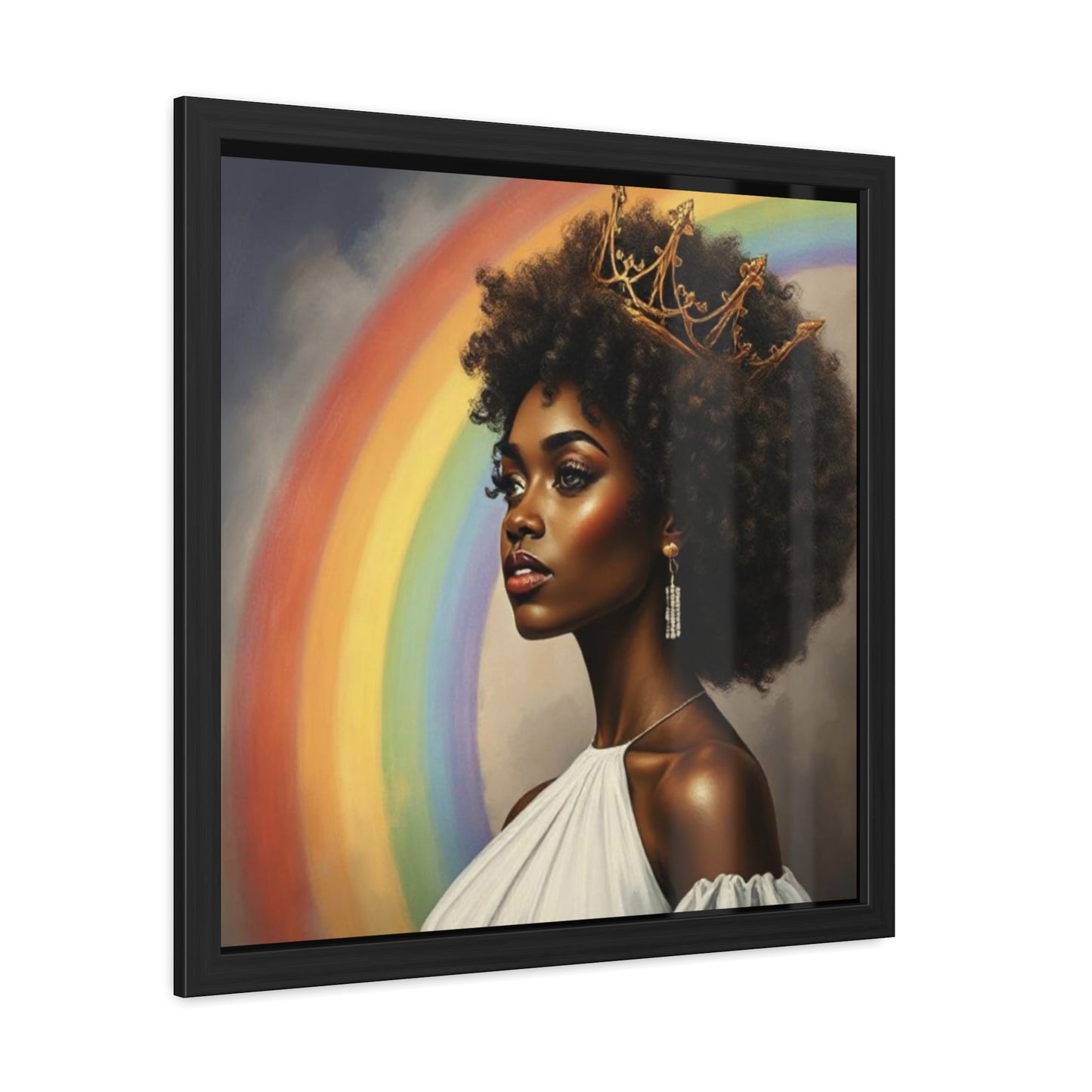 Under the Covenant of Grace – Rainbow Promise Christian Wall Art