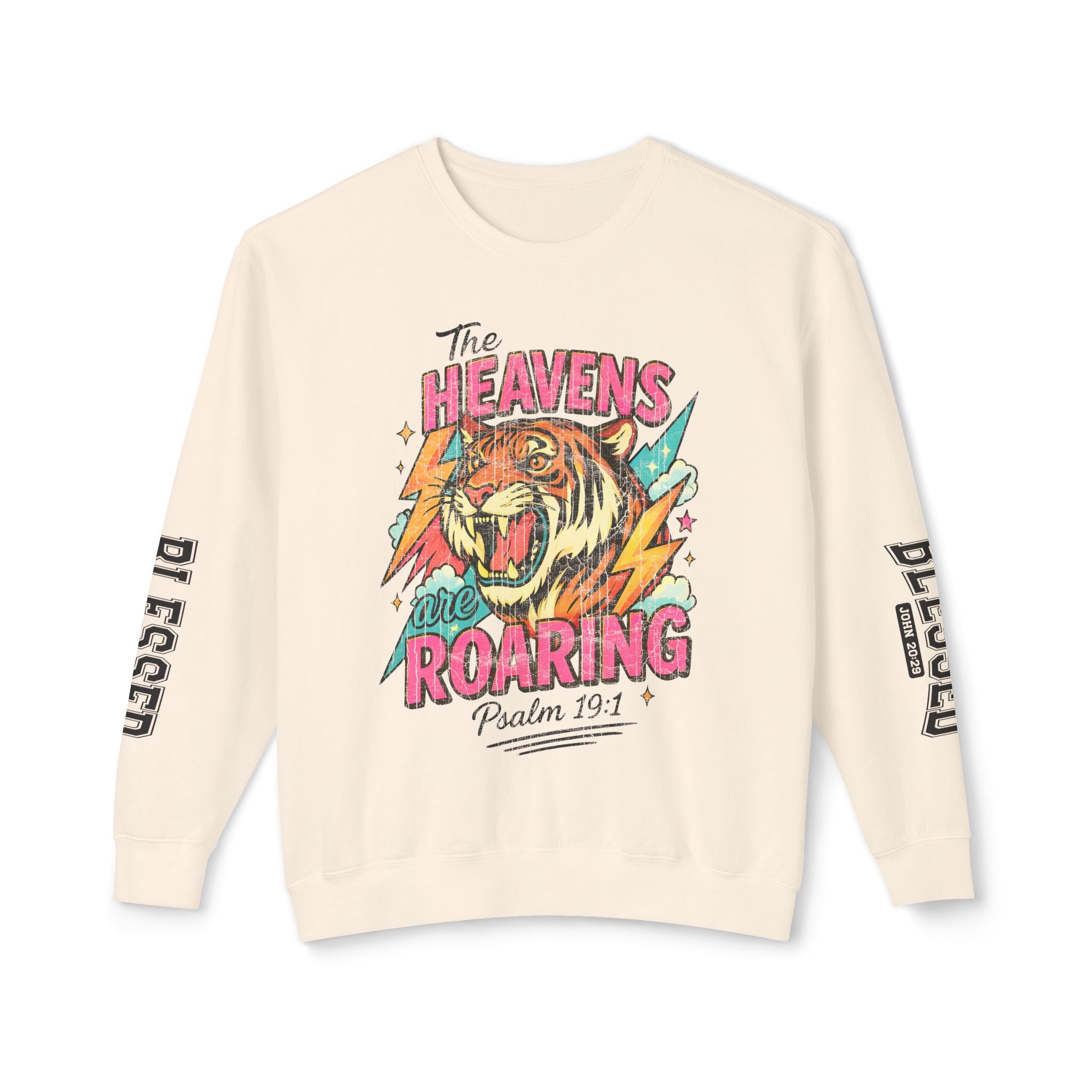 Crewneck Sweatshirt — “The Heavens Are Roaring”
