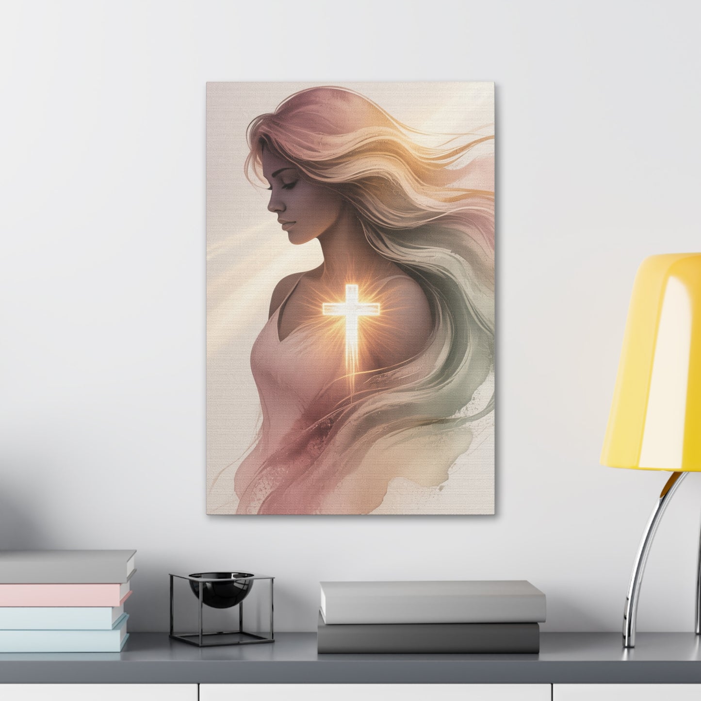 Light of the Cross Within – Redeemed Heart Christian Wall Art