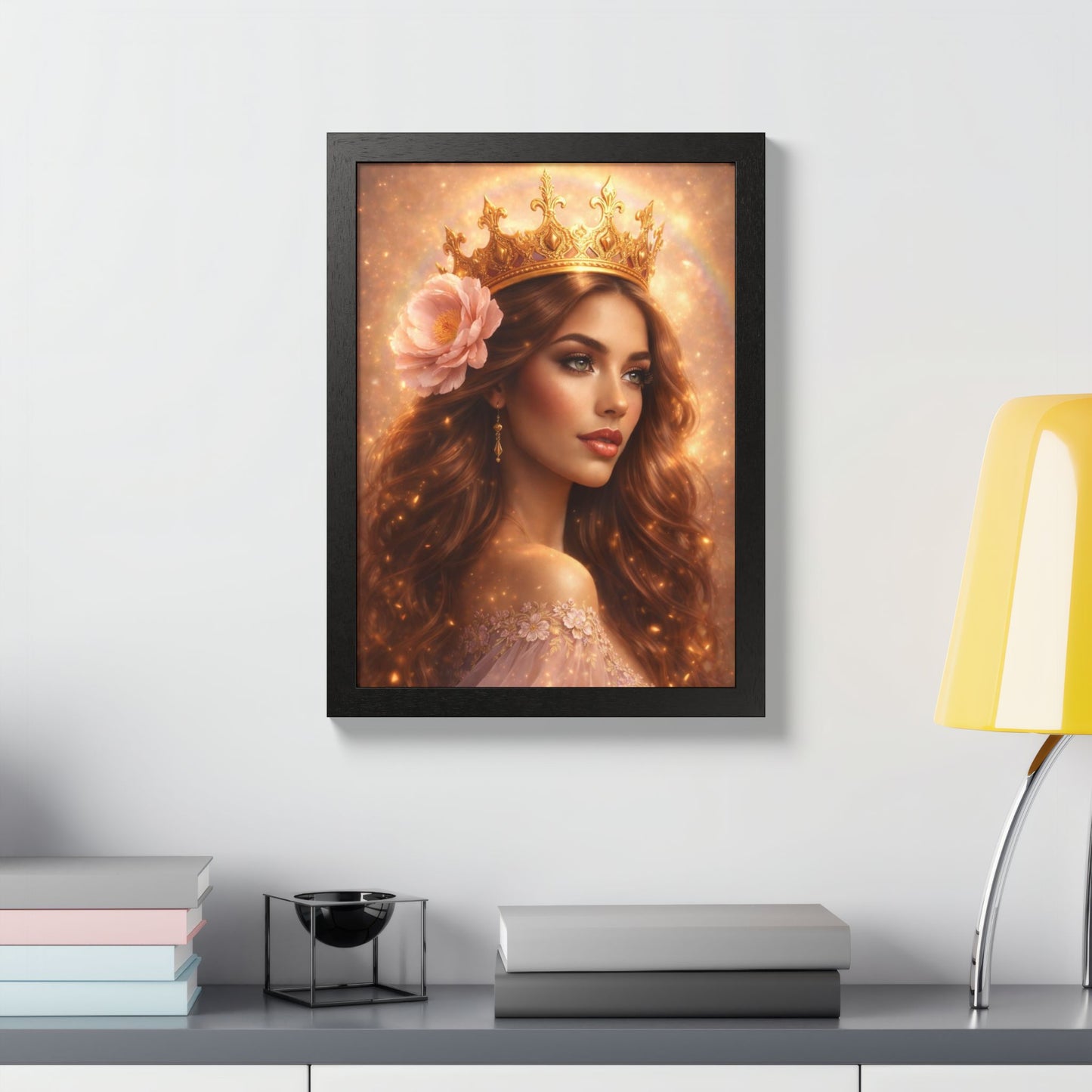 Crowned with Grace – Divine Feminine Christian Wall Art