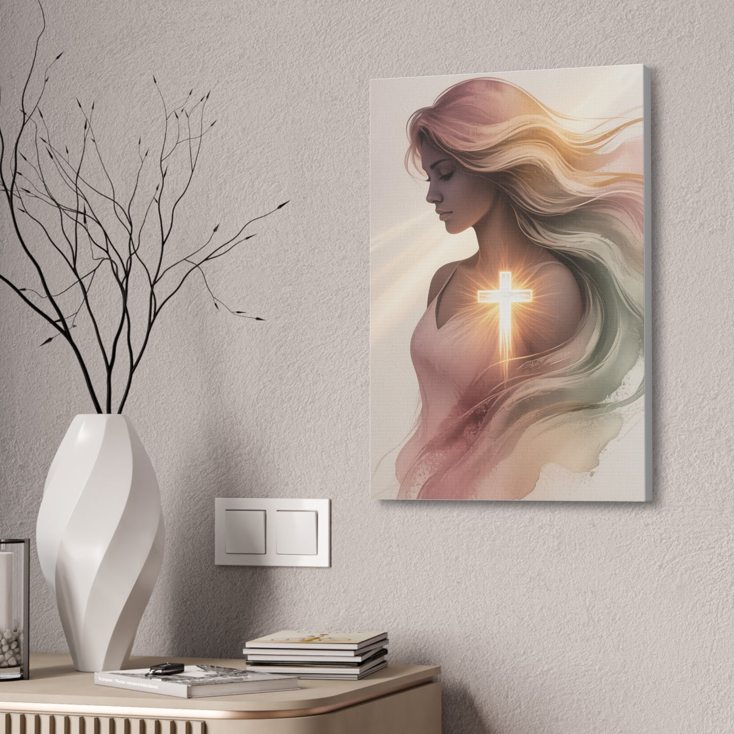 Light of the Cross Within – Redeemed Heart Christian Wall Art