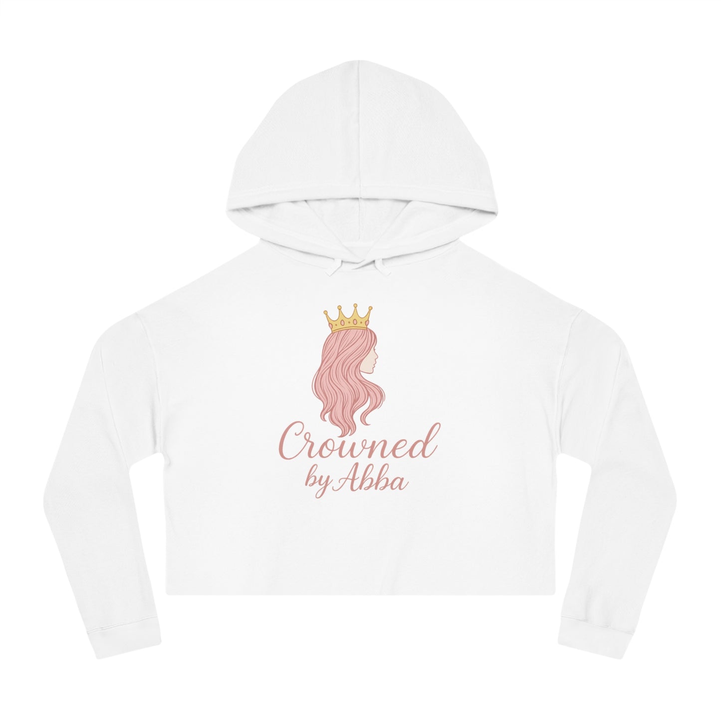 Crowned By Abba Cropped Hoodie