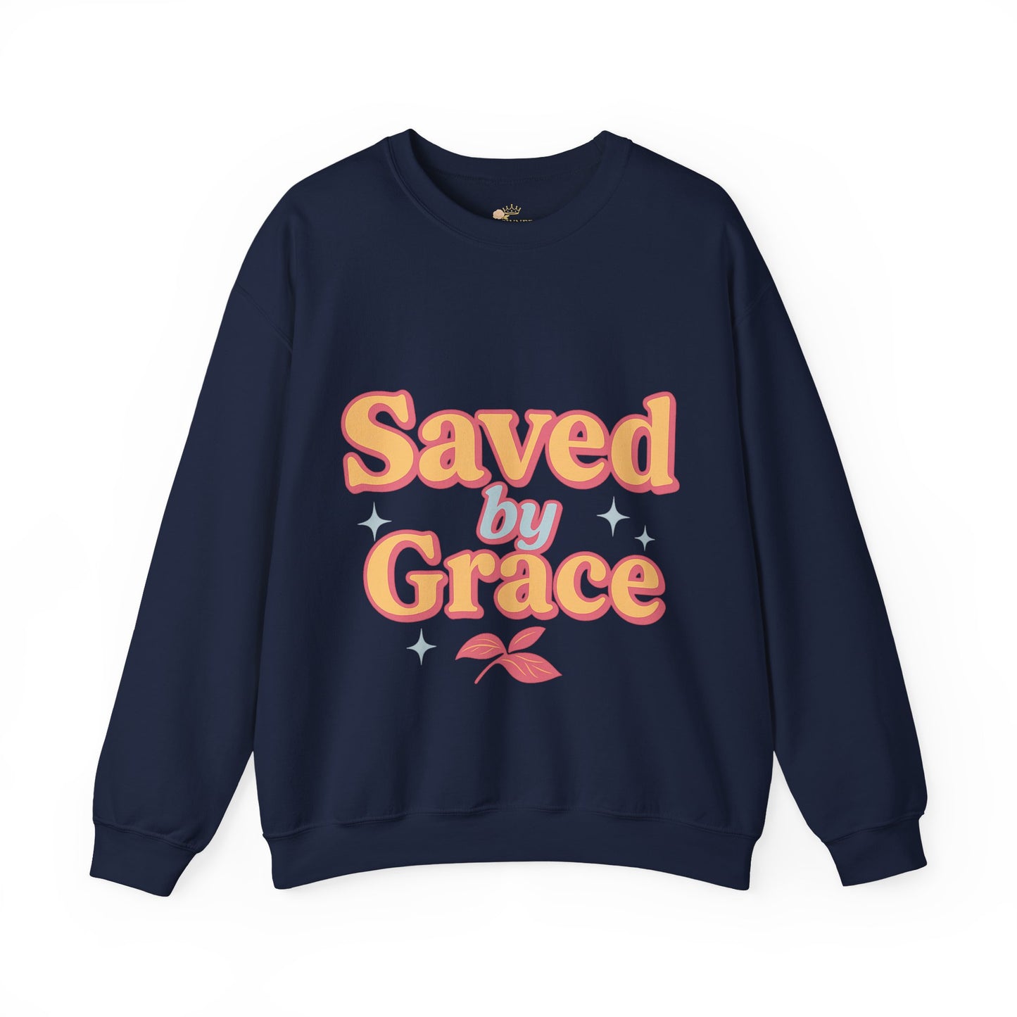 Saved by Grace Heavy Blend™ Crewneck Sweatshirt