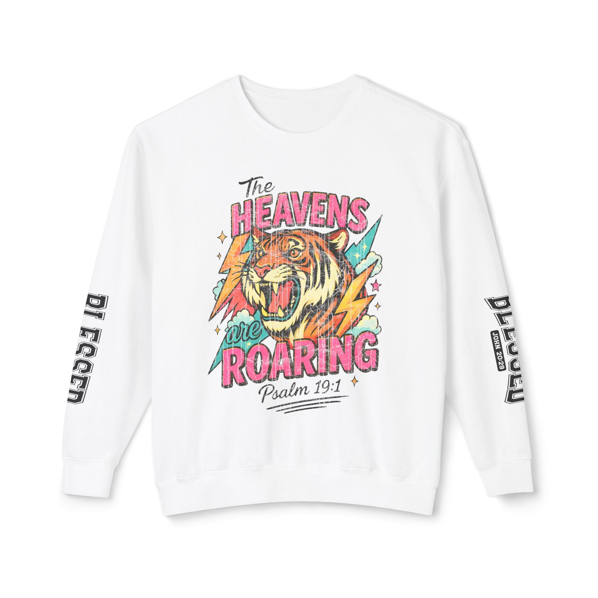 Crewneck Sweatshirt — “The Heavens Are Roaring”
