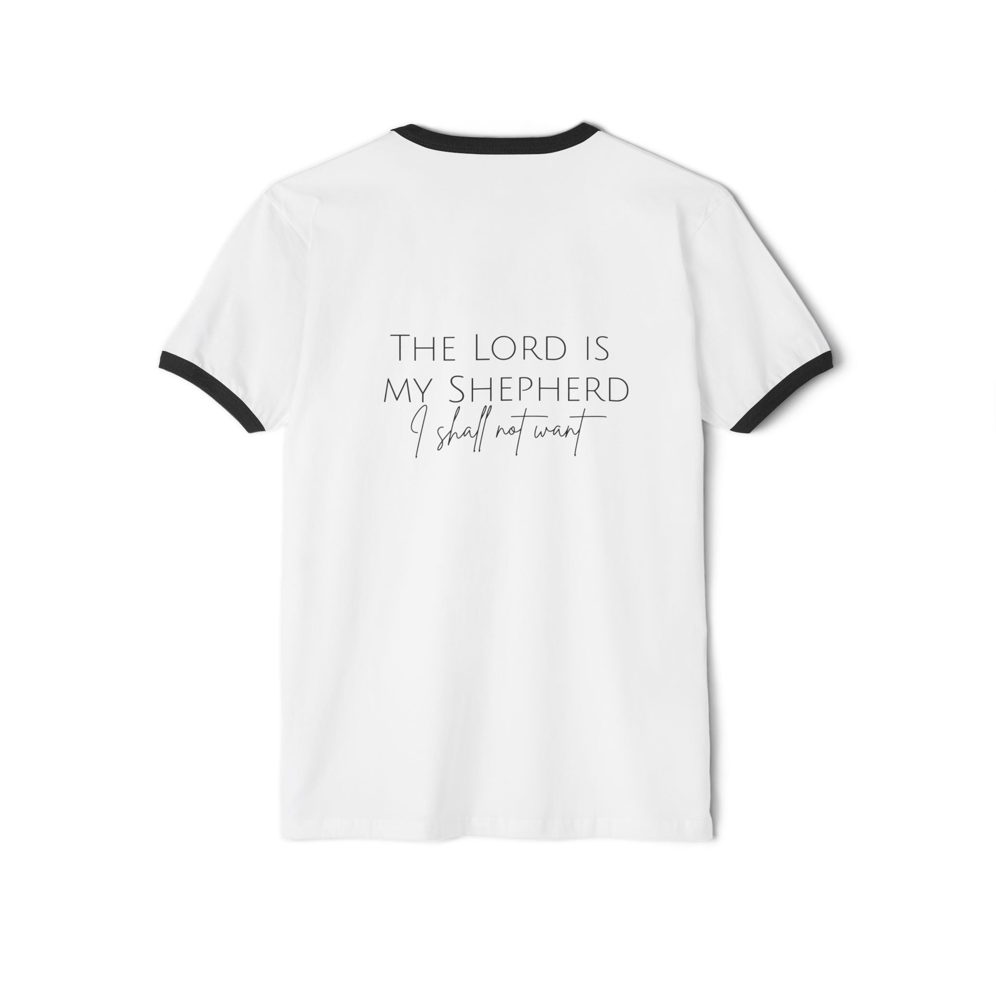 Christian Tiger Ringer T‑Shirt — "The Heavens Are Roaring"