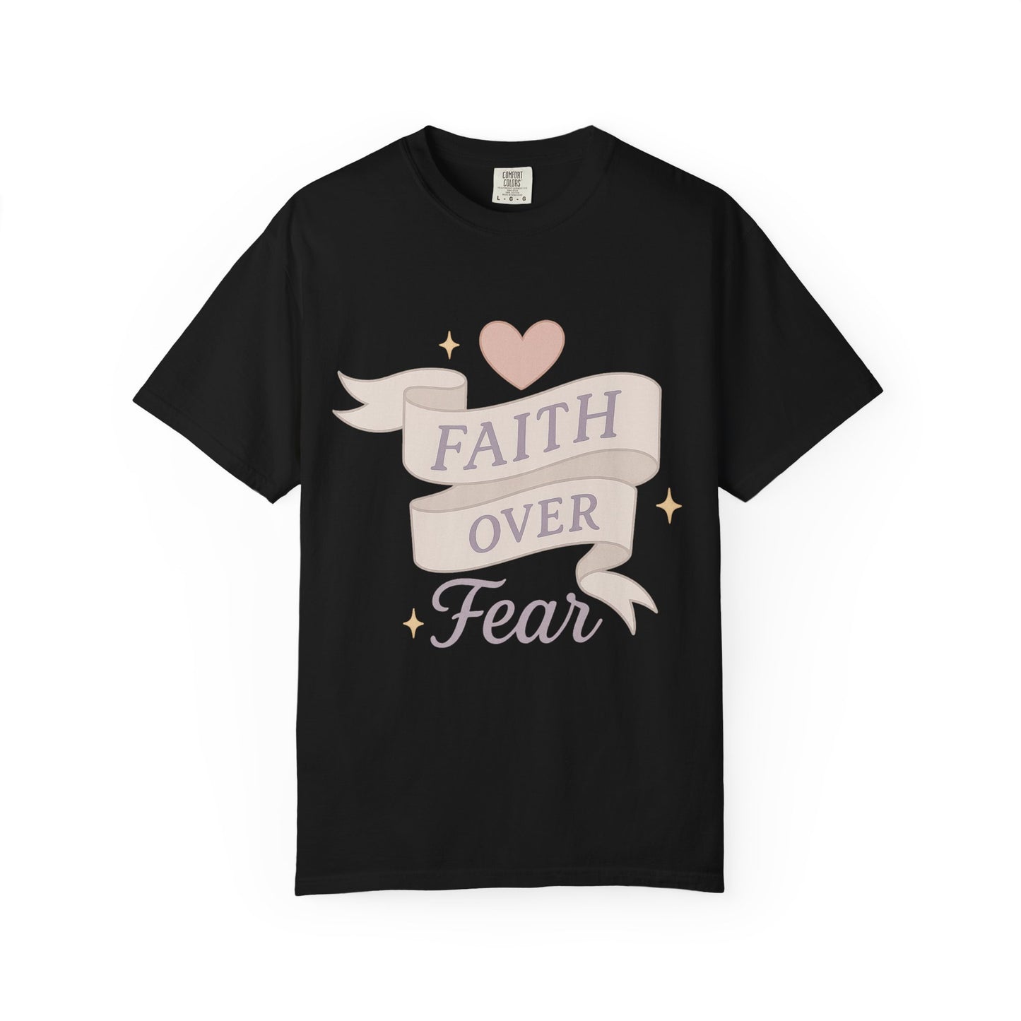 Faith Over Fear T-Shirt  Christian Tee