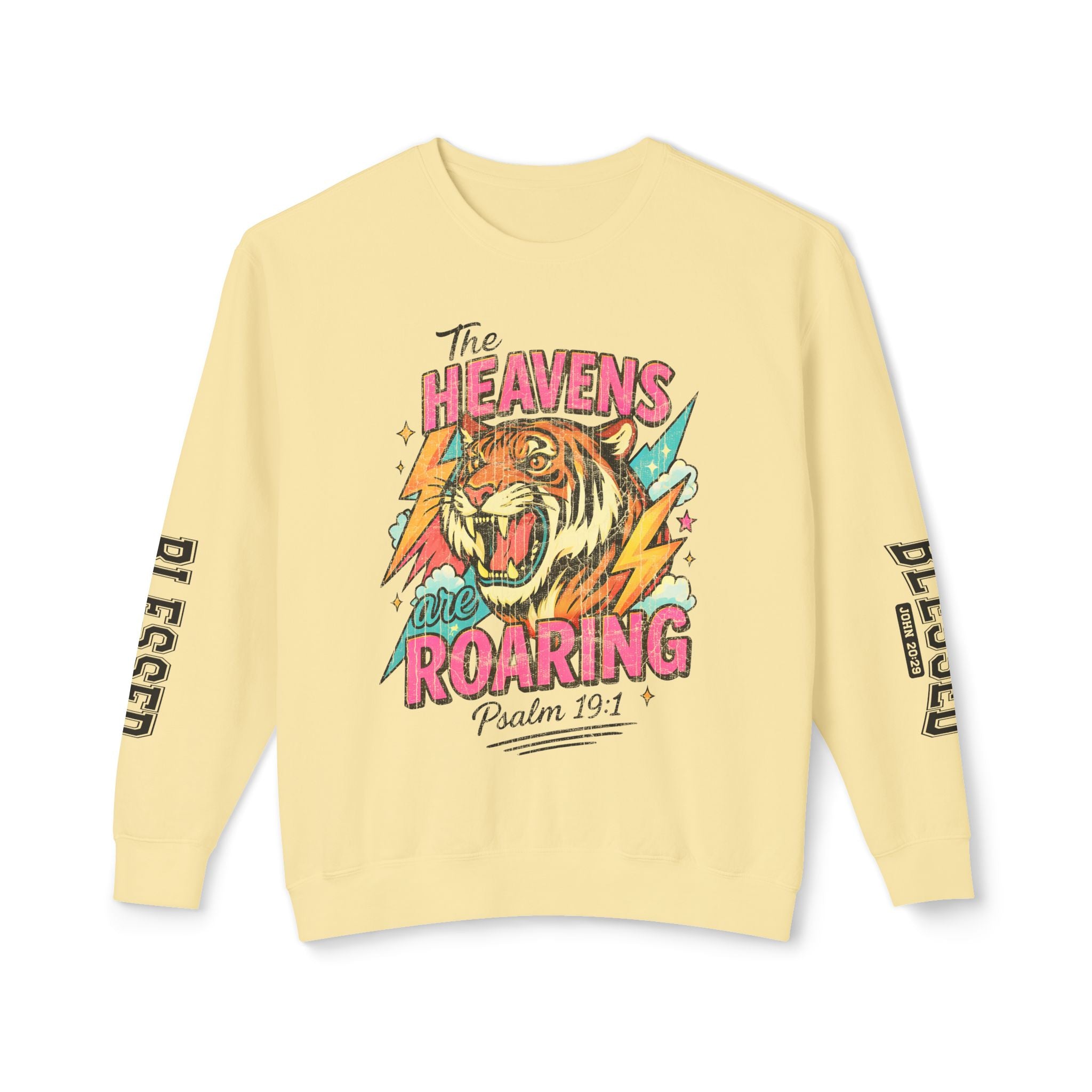 Crewneck Sweatshirt — “The Heavens Are Roaring”
