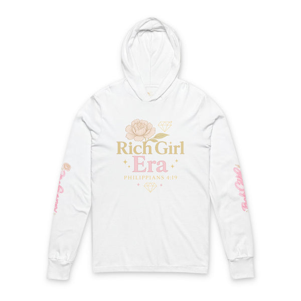 Rich girl Hooded Long Sleeve Tee