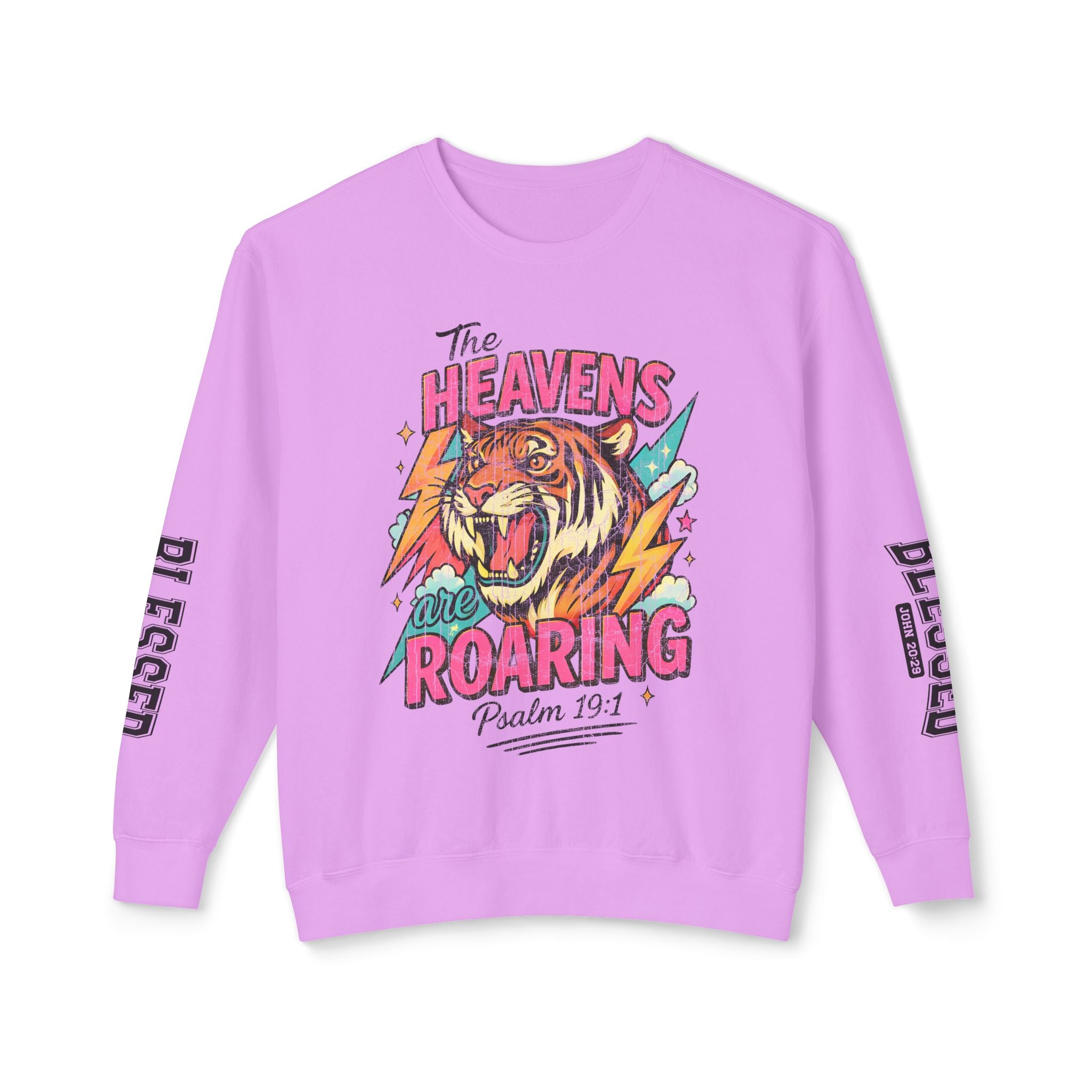 Crewneck Sweatshirt — “The Heavens Are Roaring”