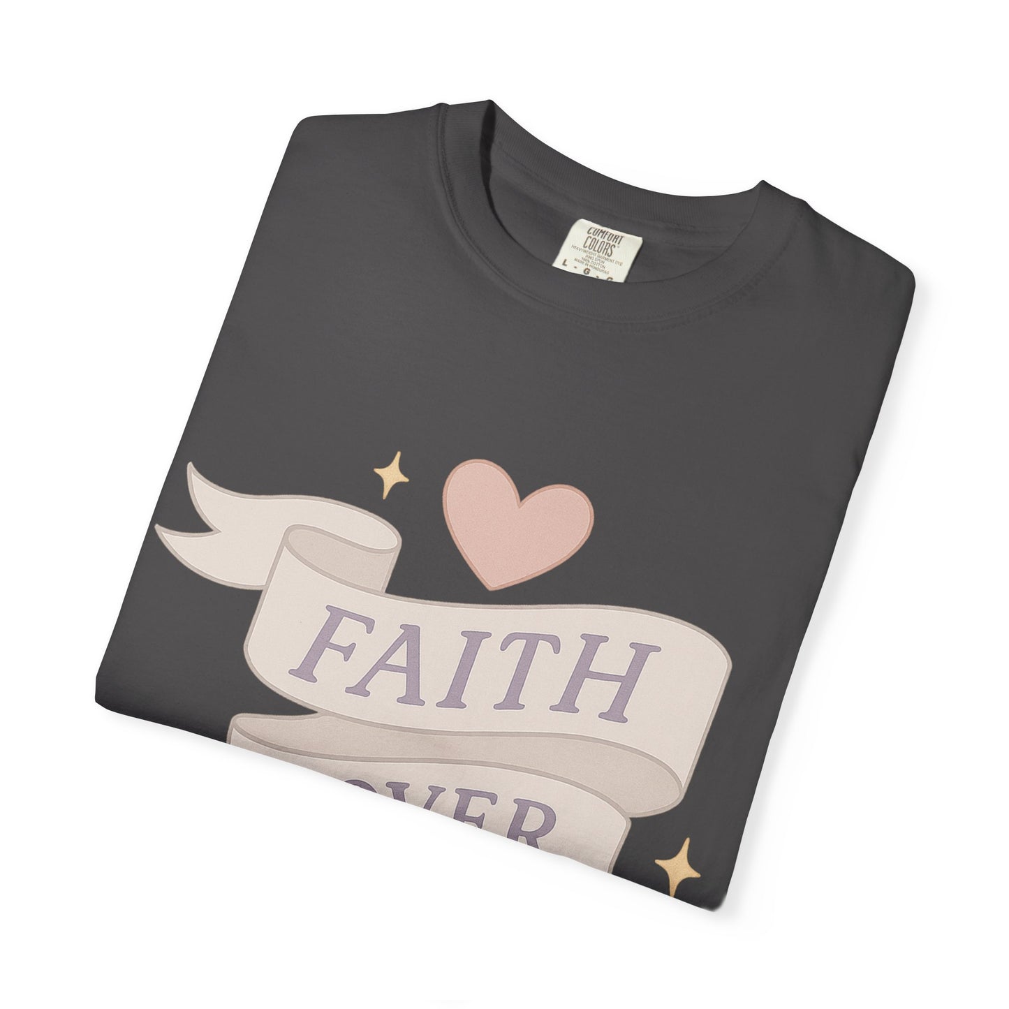 Faith Over Fear T-Shirt  Christian Tee