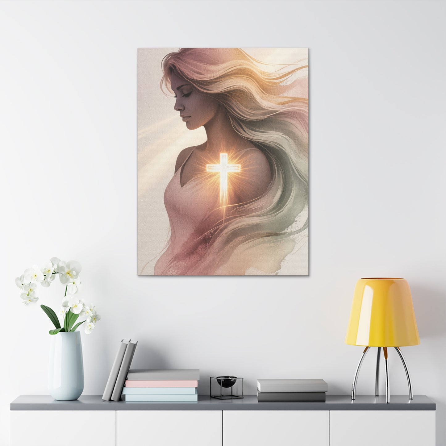 Light of the Cross Within – Redeemed Heart Christian Wall Art
