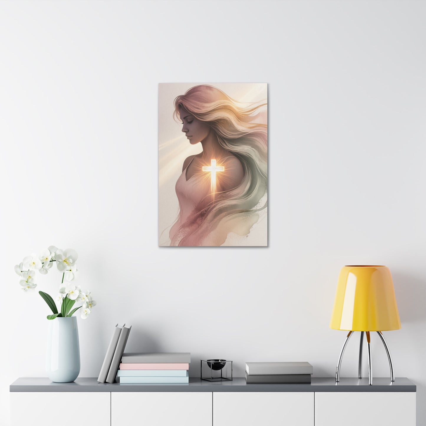 Light of the Cross Within – Redeemed Heart Christian Wall Art