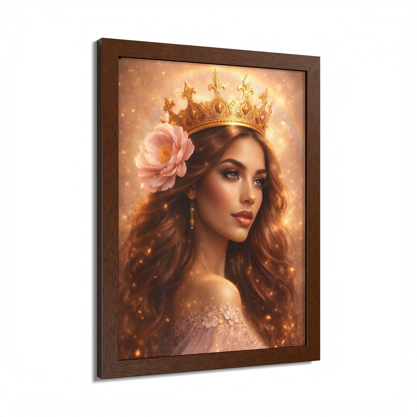 Crowned with Grace – Divine Feminine Christian Wall Art