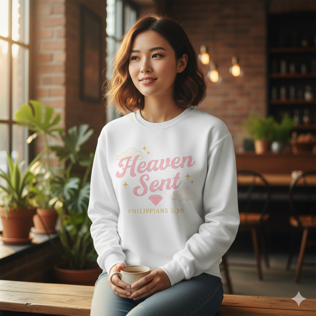 Heaven Sent Crewneck Sweatshirt